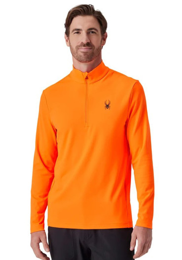szczegóły Męska bluza funkcjonalna Spyder Prospect 1/2 Zip Fusion Orange