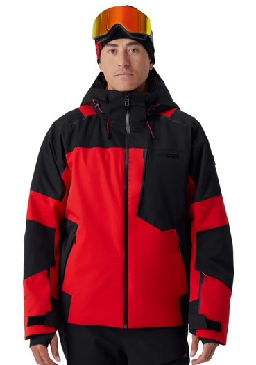 szczegóły Kurtka Spyder Leader, Spyder Red