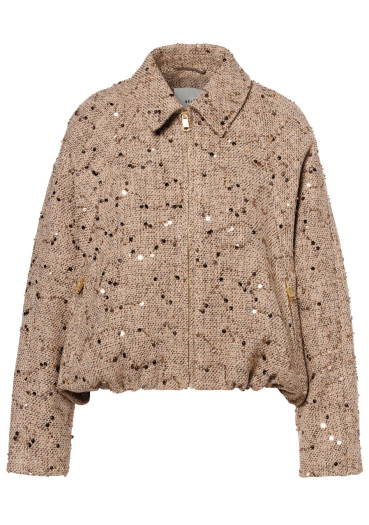 szczegóły Beaumont Elli Jacket Bronze Brown