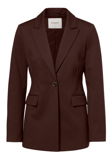 szczegóły Beaumont Hedwig Blazer Dark Chocola