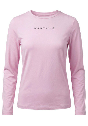 szczegóły Martini Firstline Dash Ls Shirt W Pink Dusk/Black 670/110