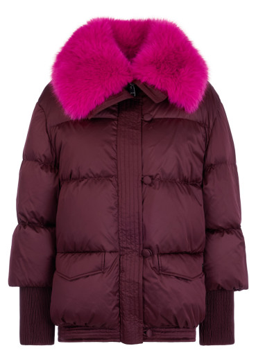 szczegóły Marc Cain BC 12.11 W63 Outdoor Jackets 296 Winetasting