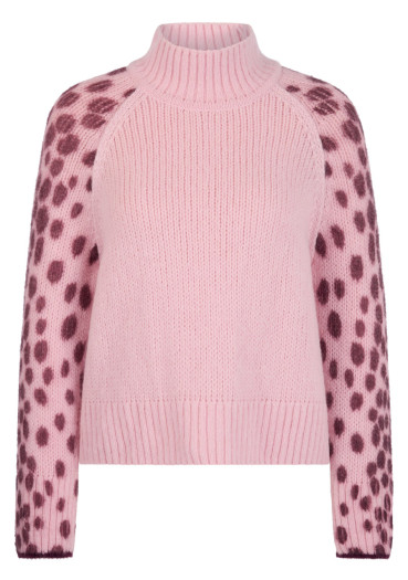 szczegóły Marc Cain BC 41.29 M35 Sweater 208 Chalk Pink