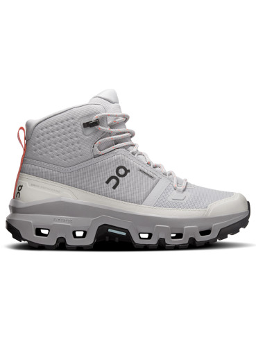 szczegóły Damskie buty trekkingowe On Running Cloudrock Mid WP W Glacier/Alloy