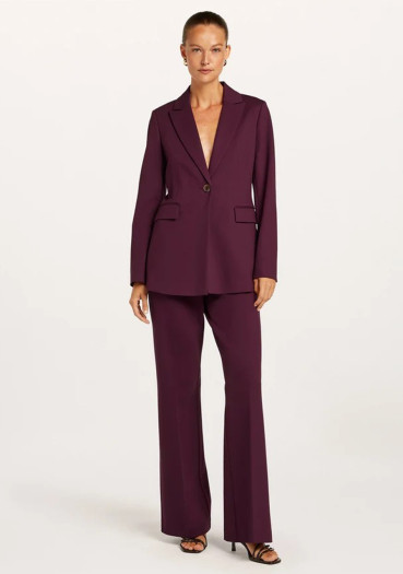 szczegóły Beaumont Hedwig Blazer Dark Berry