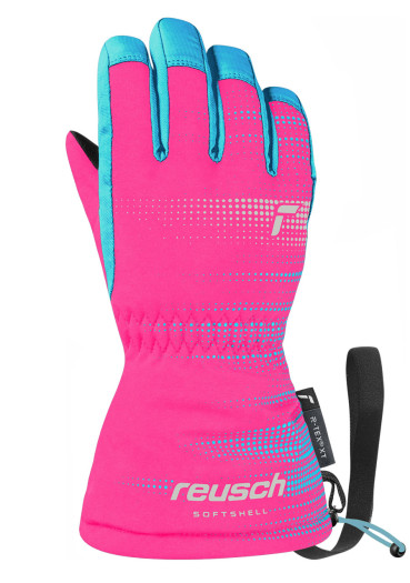 szczegóły Rękawice narciarskie dziecięce Reusch Maxi R-TEX® XT 3305 Knock Pink/Bachel Button