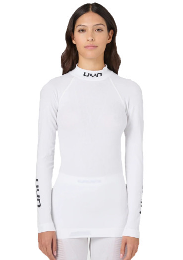 szczegóły UYN W Elevatyon Biomorph UW Shirt Long_Sl.Turtle Neck White W000