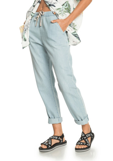 szczegóły Spodnie damskie Roxy ERJDP03253-BFN0 Powolne i plażowe spodnie J Pant