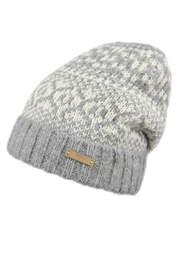 szczegóły Women's winter hat BARTS PIAVE HEATHER GREY