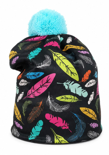 szczegóły Czapka dziecięca HAUER MAGIC FUN ANIMALS MINT