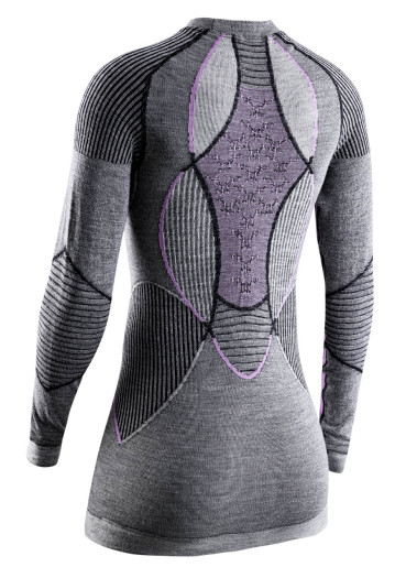 szczegóły Damska koszulka termoaktywna X-BIONIC® Apani 4.0 Merino Shirt Rou