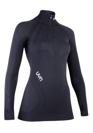 szczegóły T-shirt damski UYN LADY AMBITYON UW SHIRT LG_SL ZIP UP TURTLE NECK B472
