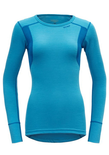 szczegóły Damska koszulka Devold Hiking Woman Shirt Malibu/Skydiver