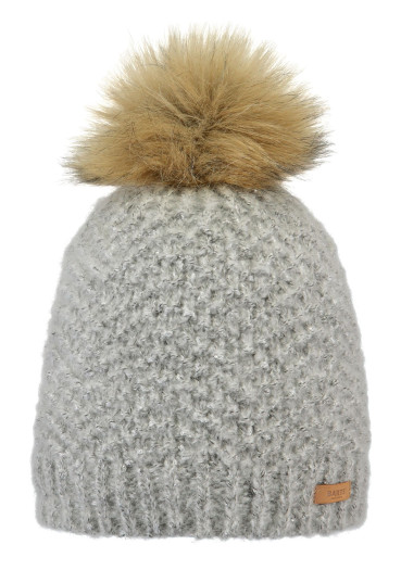 szczegóły Damska czapka Barts Fleabane Heather Grey