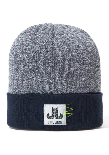 szczegóły Męska czapka Jail Jam SOUL Blu Navy – stylowa i wygodna ochrona w granatowym odcieniu
