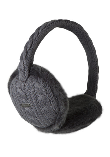 szczegóły Damskie nauszniki Barts Monique Earmuffs Dark Heather