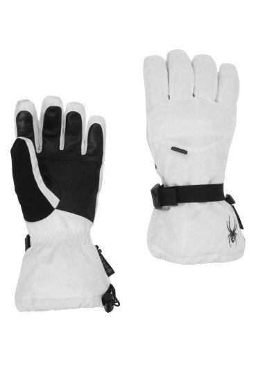 szczegóły Damskie rękawice narciarskie SPYDER 197024-100 -W SYNTEZA GTX-SKI GLOVE-WHITE