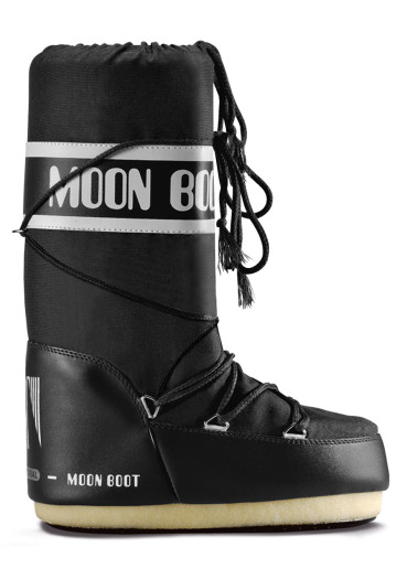 szczegóły Damskie śniegowce Tecnica Moon Boot Nylon czarne