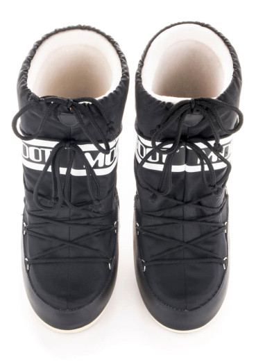 szczegóły Damskie śniegowce Tecnica Moon Boot Nylon czarne