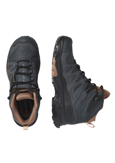 szczegóły Damskie buty turystyczne Salomon X ULTRA 4 MID GTX W – Ebony / Mocha Mousse / Almond Cream
