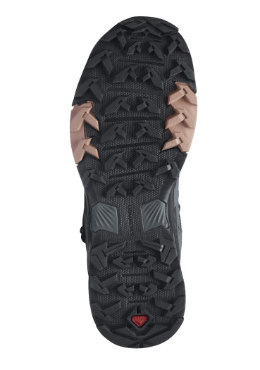 szczegóły Damskie buty turystyczne Salomon X ULTRA 4 MID GTX W – Ebony / Mocha Mousse / Almond Cream