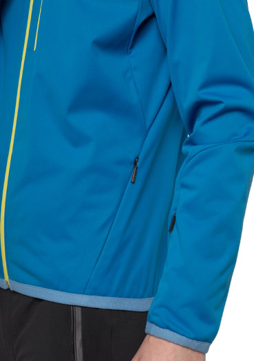 szczegóły Kutka Descente D8-8461 WC Softshell  blue