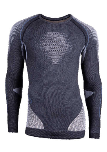 szczegóły T-shirt męski UYN MAN EVOLUTYON UW SHIRT LG_SL.MELANGE G975