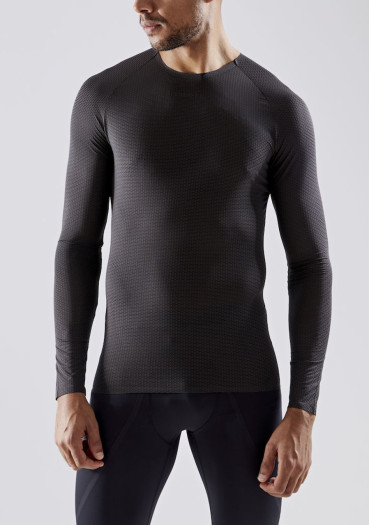 szczegóły T-shirt męski Craft 1908852-999000 Pro Dry Nanoweight LS
