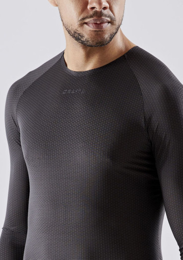 szczegóły T-shirt męski Craft 1908852-999000 Pro Dry Nanoweight LS