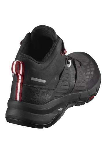 szczegóły Męskie buty turystyczne Salomon ODYSSEY MID GTX – Black / Shale / High Risk Red