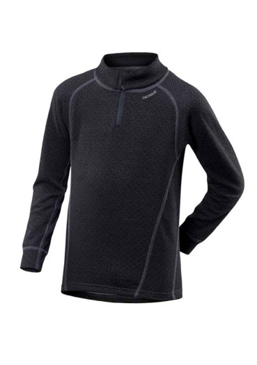 szczegóły DEVOLD ACTIVE KID ZIP NECK BLK