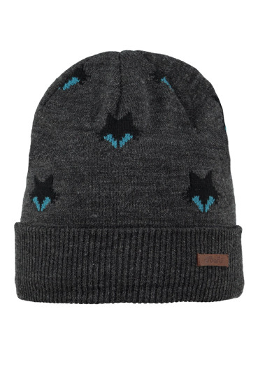 szczegóły Children hat BARTS ULF BEANIE DARK HEATHER