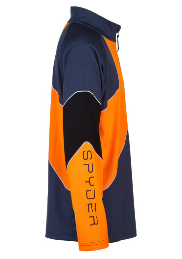szczegóły Dziecięcy golf Spyder Boys Divide-Zip T-Neck-ebony boe 
