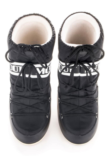 szczegóły Dziecięce buty zimowe  Tecnica Moon Boot Nylon black JR