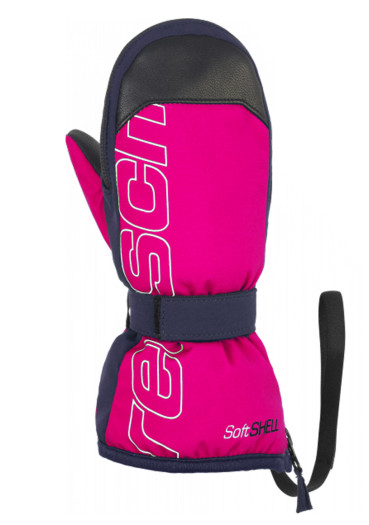szczegóły Dziecięce rękawice Reusch BabyTech PINKGLO/DRESSBLUE