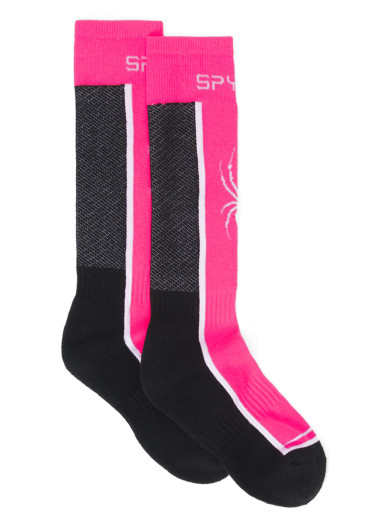 szczegóły Spyder 198078-950 -GIRLS SWEEP-Socks-bryte bubblegum