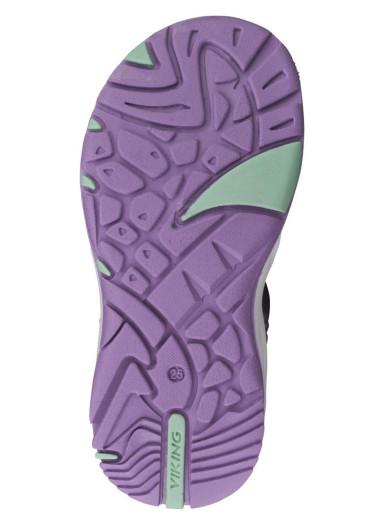 szczegóły Sandały dziecięce Viking Thrill Violet/Mint
