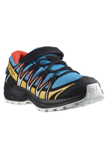 szczegóły Buty dziecięce Salomon XA PRO 3D CSWP K – Hawaiian Ocean / Cherry Tomato / White