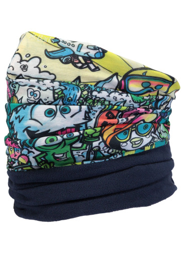 szczegóły Szalik Barts Multicol Polar Monster Ski green