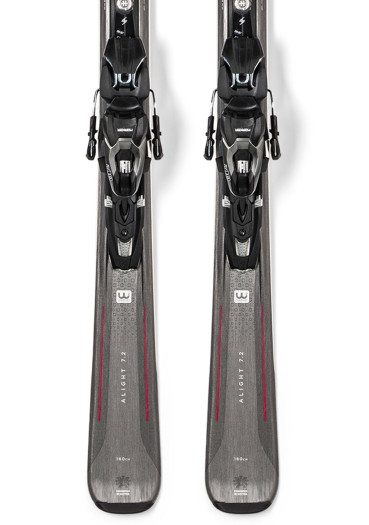 szczegóły Narty zjazdowe damskie Blizzard Alight 7.2 + TLT 10 Demo W Antracyt/Fiolet