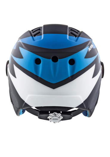 szczegóły Kask narciarski dla dzieci Alpina Carat LE Visor HM Blue