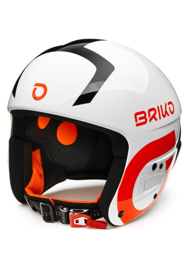 detail Kask narciarski Briko Vulcano FIS 6.8 Fluid Mimpact S Wh / Bk / Or