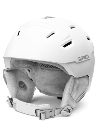 detail Kask zjazdowy Briko CRYSTAL - MATT PEARL WHITE