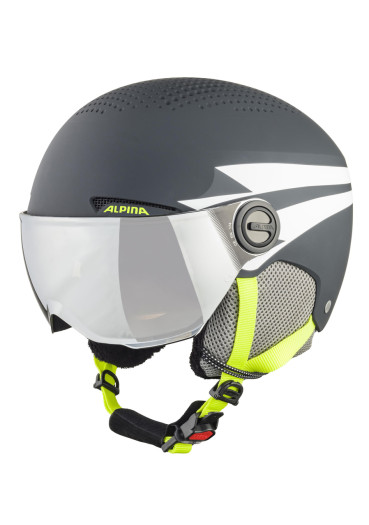 szczegóły Alpina Zupo Visor,A9229.32 CHARCOAL-NEON MATT