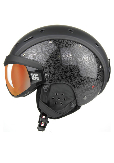 szczegóły Kask narciarski Casco SP-6 Visor Brush Black