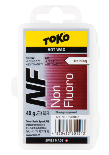 szczegóły Toko NF Hot Wax 40 g Red -2/-11 st.
