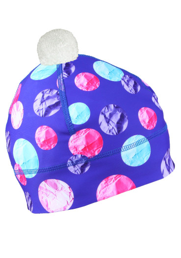 szczegóły Czapka SHERPA THERESA NEON BLUE