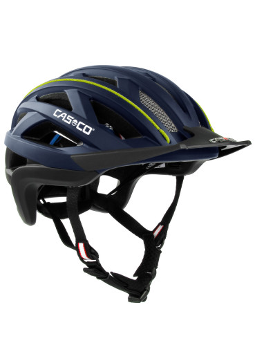 szczegóły Kask do rowera Casco Cuda 2 Blue-neon yellow