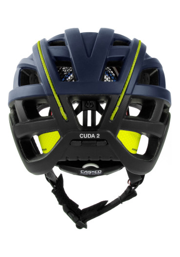 szczegóły Kask do rowera Casco Cuda 2 Blue-neon yellow