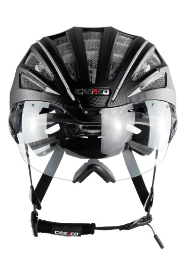 szczegóły Kask rowerowy Casco SPEEDairo 2 RS czarny / z wizjerem Vautron /